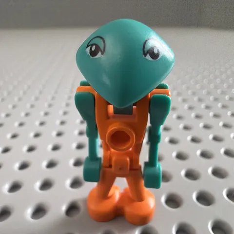 Vega Life on Mars (LoM) Martian Minifigure - LEGO Alien lom012