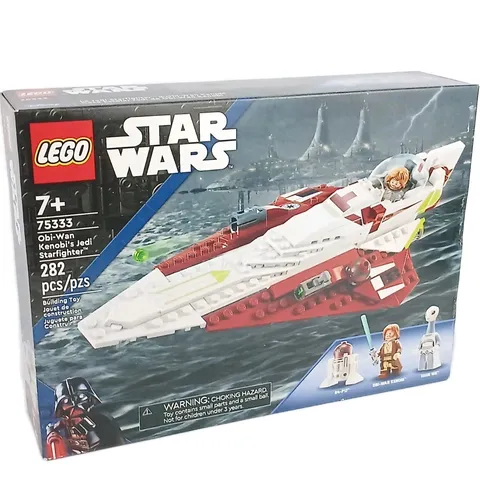 LEGO® Star Wars™  Obi-Wan Kenobi's Jedi Starfighter 282 Piece Building Set 75333