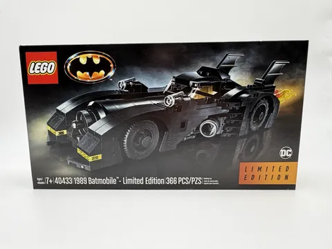 LEGO DC Batman 1989 Batmobile Limited Edition 40433 366pcs New Sealed Retired