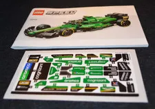 76925 INSTRUCTION BOOKLET & ORIGINAL STICKERS ONLY Set # 76925 ~ Lego Speed (A)