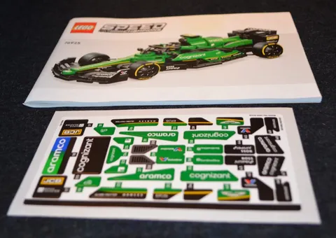 76925 INSTRUCTION BOOKLET & ORIGINAL STICKERS ONLY Set # 76925 ~ Lego Speed (A)