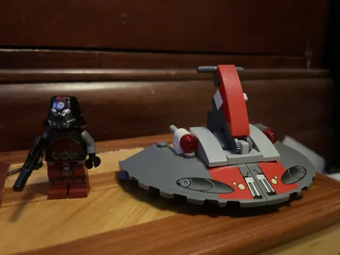 Lego Star Wars Old Republic Sith Trooper With Speeder (Some Parts Not Original)