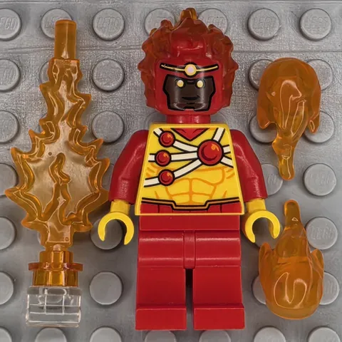 Lego DC Super Heroes Minifigure SH0457 Firestorm