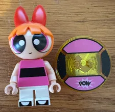LEGO Dimensions Powerpuff Girls BLOSSOM minifigure with disc