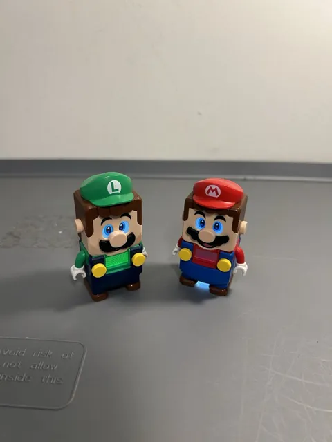 LEGO Super Mario & Luigi Interactive Electronic Figures Tested Bundle