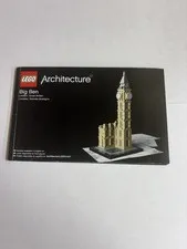 LEGO Architecture Big Ben No. 21013 MANUAL ONLY