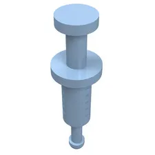 5x LEGO® Part 87989 - Minifigure, Utensil Syringe
