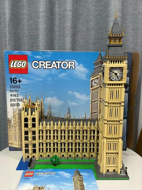 LEGO Icons 10253 Big Ben 4163 Pcs -丨With Instruction丨No box !