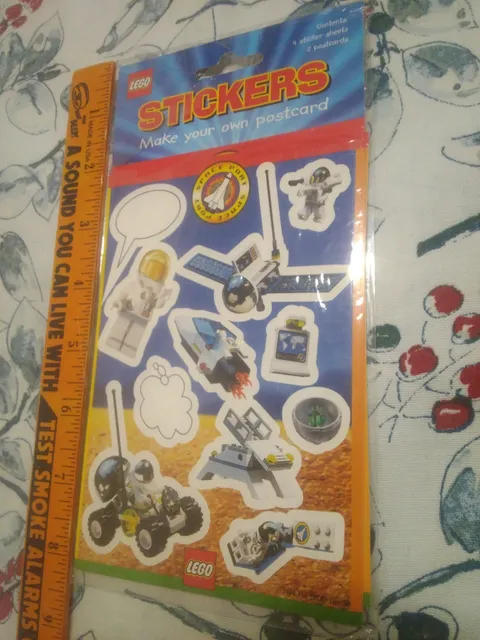 ⭐Lego Space Port 1999🚀Postcards & Stickers⭐