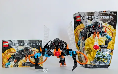 LEGO #6228 Hero Factory Thornraxx, 100% Complete W/ Instructions & Packaging!!