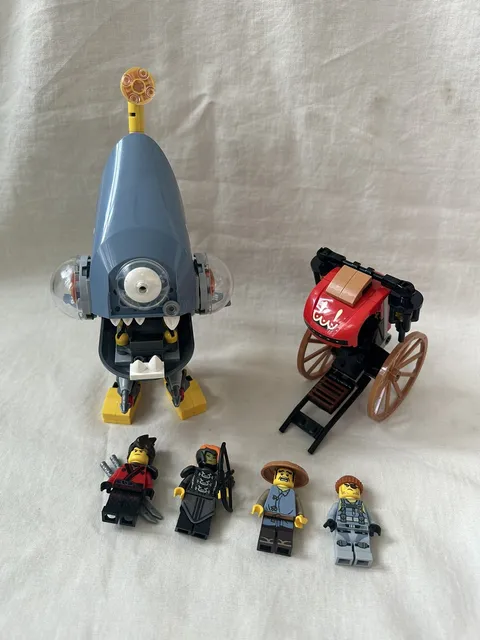 LEGO 70629 The Ninjago Movie: Piranha Attack Complete w/ Minifigs