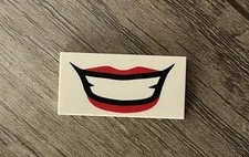 Lego Joker Smile 2x4 Printed Tile