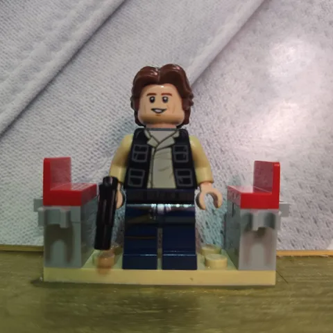 LEGO STAR WARS HAN SOLO BLACK VEST WITH POCKETS NEW