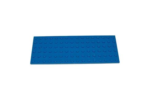 Lego® TRAIN Railway 9V RC Plate Waggon Carriage Base 16x6 BLUE