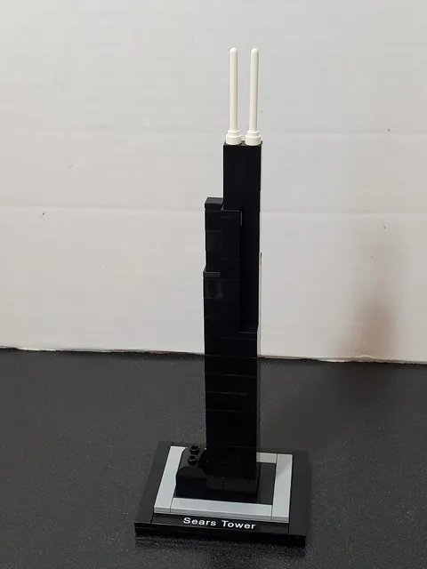 LEGO 21000 Architecture Sears Tower 100% Complete