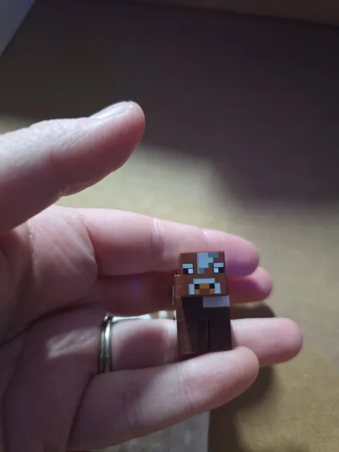 Lego Minecraft Cow 21155 21135 21114 Brick Built Minecraft Minifigure