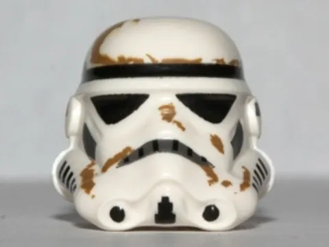 LEGO® Part 30408pb03 - Minifigure, Headgear Helmet SW Stormtrooper