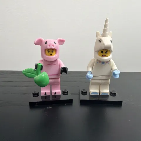 Lego PIGGY GUY Minifigure Series 12 71007 and UNICORN GIRL Series 13 71008 CMF