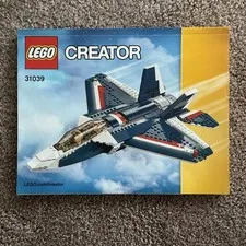 LEGO 31039 Creator BLUE POWER JET Instruction Booklets Manual ONLY