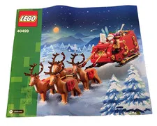 LEGO Seasonal 40499 Santa's Sleigh INST. BOOK ONLY New! ✨Ships Carefully & Flat