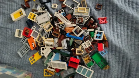 LEGO Doors & Window Panels Bulk Lot, 100+pcs Over 1lb Of Pieces
