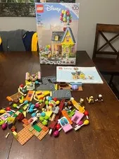 LEGO Disney: Up House (43217) Incomplete w/ Box, Manual and Minifigs READ DESC