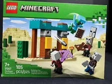 LEGO Minecraft The Illager Desert Patrol 21267 NEW damaged box