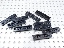 LEGO Lot of 10 Black 1x4 Plates BH
