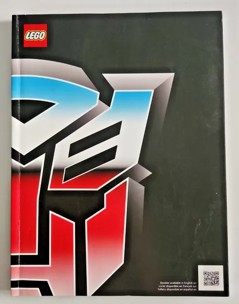 LEGO Transformers Instruction Manual 6418009 Optimus Prime 