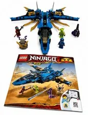 LEGO NINJAGO Legacy Jay's Storm Fighter 70668 Complete Set w/ Minifigures