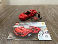 LEGO Speed Champions 76895 Ferrari F8 Tributo Complete Manual Retired
