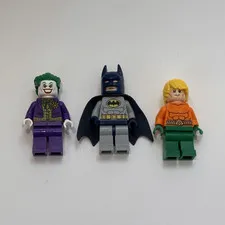 LEGO DC Super Heroes Batman (sh0025), Joker  (sh005) & Aquaman (sh0050)