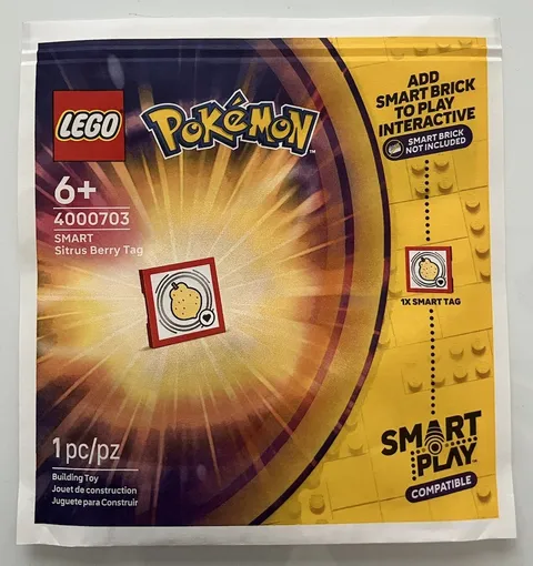 LEGO Pokemon 4000703 SMART Play: SMART Sitrus Berry Tag New Pokemon Go Promo