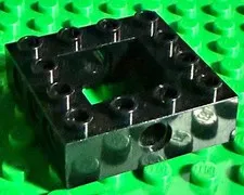 LEGO Technic Brick 4 x 4 Open Center Black