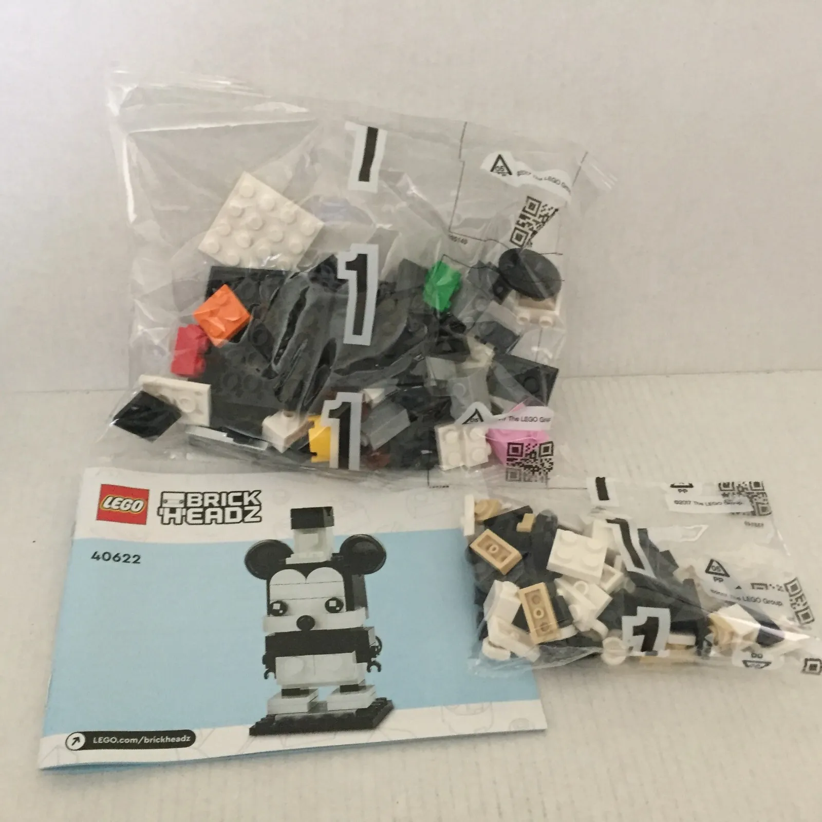 NEW Disney 100 Lego Brick Headz - Steamboat Willy Brick Head