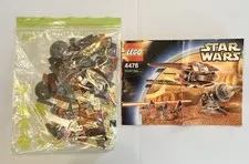 LEGO Star Wars: 4478 Geonosian Fighter with Manual No Figures 100% Complete 2003