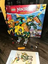 Lego Ninjago Lloyd & Arins Ninja Team Mechs 71794 100% Complete + Extra Parts