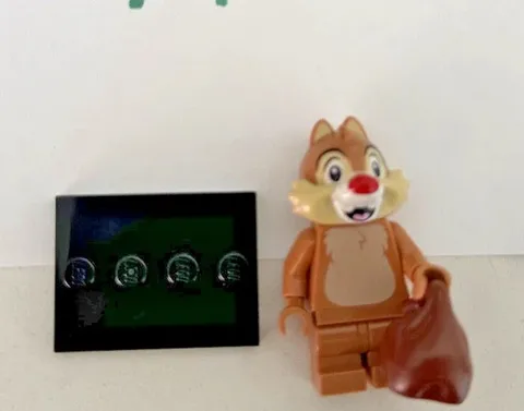LEGO Minifigure Disney Series 2- Dale Only, Chip And Dale, 71024 Rescue Rangers