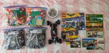 LEGO Bulk Lot 10 Lbs Mixed Brick Parts Plates Pieces, Instruction manuals