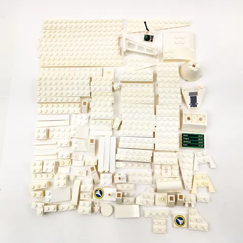 Lego Bricks White Lot of 120 with Specialty pieces Replacement Parts