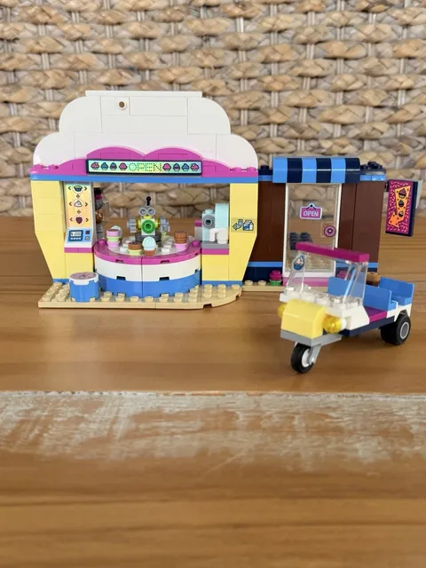 LEGO  Friends  OLIVIA'S CUPCAKE CAFE - 41366 No Box or Instructions, PARTIAL SET