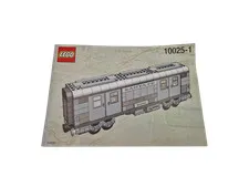 Lego® TRAIN Railway 10025_1 Instructions Santa Fe Waggon Carriage