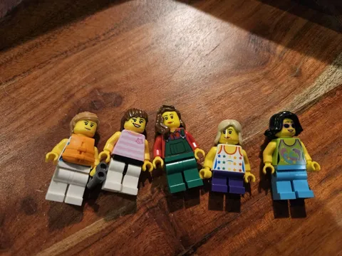 Lego Misc. Mini fig Lot Of 5
