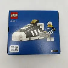 LEGO 40486 adidas Originals Superstar Mini Shoe Set Sealed Retired 92 Pcs