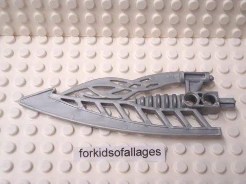 LEGO Bionicle Weapon 44035 Magma Sword / Lava Board Half - Pearl Light Gray - x1