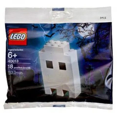 LEGO Seasonal Exclusive Mini Figure Set #40013 Ghost Bagged