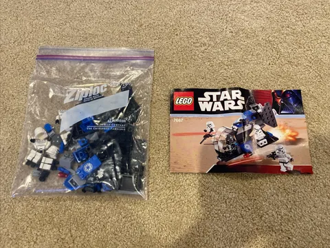 LEGO Star Wars 7667 Imperial Dropship Set Complete Pieces w/ Instructions NO BOX
