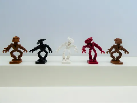 Lego Bionicle Mini Toa Hordika Minifigures Lot of 5 ~ 51635, 51637, 51639, 51640