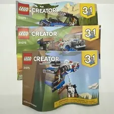 Lego Creator Outback 3 in 1 Instruction Book # 31075 - Manual Only - No Figures