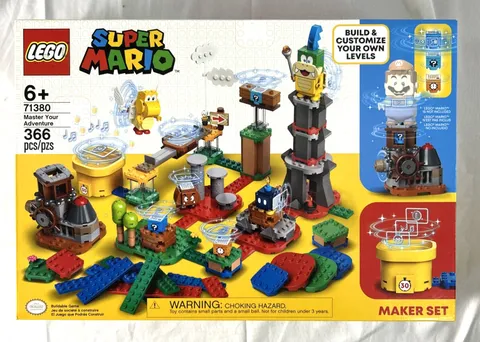 Lego Super Mario Master Your Adventure Levels 71380 Retired Sealed